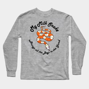 Milk Snake (albino) Long Sleeve T-Shirt